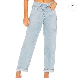 Agolde Criss Cross Jeans in Suburbia 25